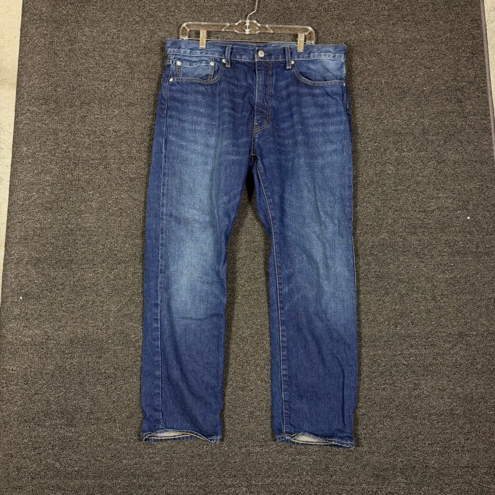 Levis 502 Taper Fit Mens Jeans Blue Medium Wash Denim W36 L30 85408-0003